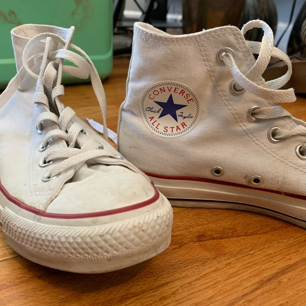 High top converse sneakers
